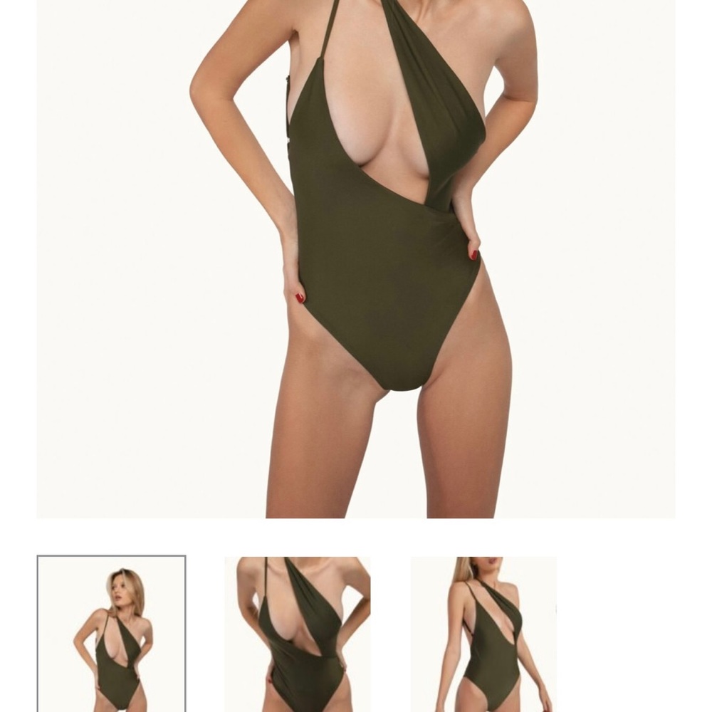 Swim By Di one piece Olive color size M